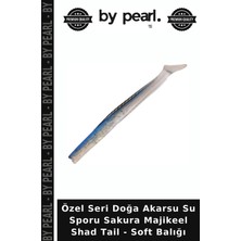 Özel Seri Doğa Akarsu Su Sporu Sakura Majikeel Shad Tail - Soft Balığı