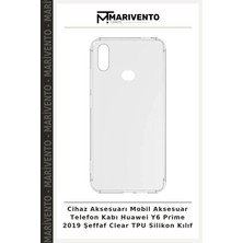 Cihaz Aksesuarı Mobil Aksesuar Telefon Kabı Huawei Y6 Prime 2019 Şeffaf Clear Tpu Silikon Kılıf