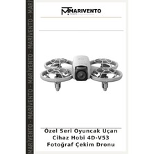 Özel Seri Oyuncak Uçan Cihaz Hobi 4D-V53 Fotoğraf Çekim Dronu