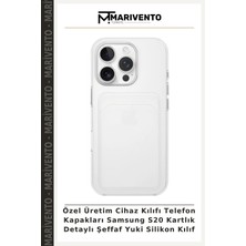 Özel Üretim Cihaz Kılıfı Telefon Kapakları Samsung S20 Kartlık Detaylı Şeffaf Yuki Silikon Kılıf