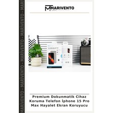 Premium Dokunmatik Cihaz Koruma Telefon Iphone 15 Pro Max Hayalet Ekran Koruyucu