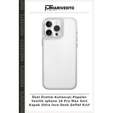 Özel Üretim Kullanışlı Popüler Yenilik Iphone 16 Pro Max Sert Kapak Ultra Ince Desk Şeffaf Kılıf