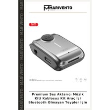 Premium Ses Aktarıcı Müzik Kiti Kablosuz Kit Araç Içi Bluetooth Olmayan Teypler Için