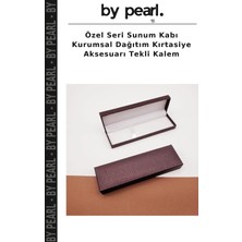 Özel Seri Sunum Kabı Kurumsal Dağıtım Kırtasiye Aksesuarı Tekli Kalem