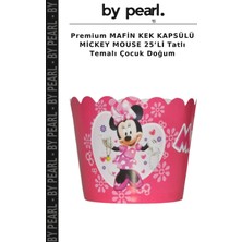 Premium Mafin Kek Kapsülü Mickey Mouse 25’li Tatlı Temalı Çocuk Doğum