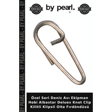 Özel Seri Deniz Avı Ekipman Hobi Albastar Deluex Knot Clip Kilitli Klipsli Olta Fırdöndüsü