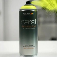 Caftra Carat Sprey Boya Floresan Sarı 400 ml