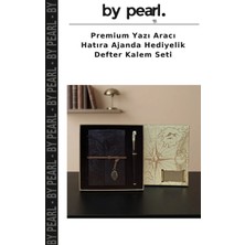 Premium Yazı Aracı Hatıra Ajanda Hediyelik Defter Kalem Seti