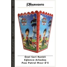Özel Seri Renkli Eğlence Arkadaş Paw Patrol Mısır 8’li