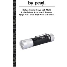 Delux Serisi Seyahat Aleti Aydınlatma Aracı Acil Durum Işığı Mini Cep Tipi Pilli El Feneri