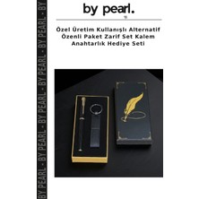 Özel Üretim Kullanışlı Alternatif Özenli Paket Zarif Set Kalem Anahtarlık Hediye Seti