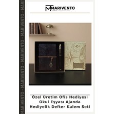 Özel Üretim Ofis Hediyesi Okul Eşyası Ajanda Hediyelik Defter Kalem Seti