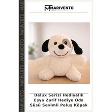 Delux Serisi Hediyelik Eşya Zarif Hediye Oda Süsü Sevimli Peluş Köpek