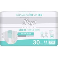 Sleepy Belbantlı Hasta Bezi Xl, 120-160 cm Bel Ölçüsü, 30 Adet
