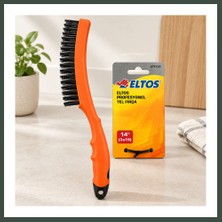 Bezos Tel Fırça Renkli Plastik Saplı 33 cm Nhr