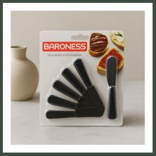 Bezos Kahvaltı ve Tereyağı Servis Seti (6 Parça) ( 11CM) Nhr