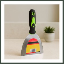 Bezos 125 mm Metal Spatula Fiber Saplı Nhr