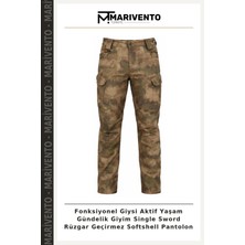 Fonksiyonel Giysi Aktif Yaşam Gündelik Giyim Single Sword Rüzgar Geçirmez Softshell Pantolon