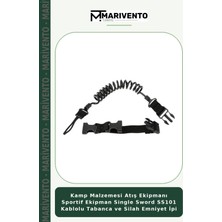Kamp Malzemesi Atış Ekipmanı Sportif Ekipman Single Sword SS101 Kablolu Tabanca ve Silah Emniyet Ipi