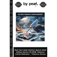Özel Seri Hobi Aletleri Bakım Aleti Atölye Gereci 40-80W Tabanca Lehim Makinesi - Tabanca Havya