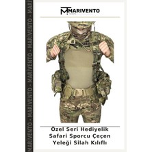 Özel Seri Hediyelik Safari Sporcu Çeçen Yeleği Silah Kılıflı