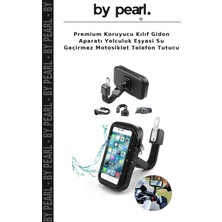 Premium Koruyucu Kılıf Gidon Aparatı Yolculuk Eşyasi Su Geçirmez Motosiklet Telefon Tutucu