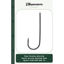Özel Üretim Aktivite Deniz Avcılık Mustad Olta Iğnesi 32813NP-BM 7li