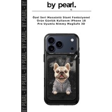 Özel Seri Masaüstü Stant Fonksiyonel Ürün Günlük Kullanım iPhone 18 Pro Uyumlu Nimmy Magsafe 3D