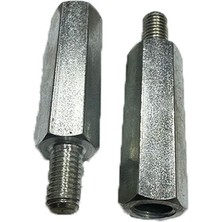 Gogo Premium Universal Ayna 45 mm Yükseltme Aparatı Sağ Diş 8 mm Den 10 mm E Dönüştürücü