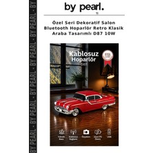 Özel Seri Dekoratif Salon Bluetooth Hoparlör Retro Klasik Araba Tasarımlı D87 10W