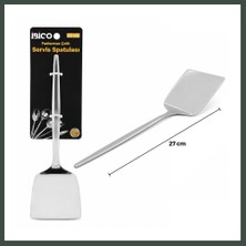 Bezos Krom Kaplama Metal Servis Spatula 27 cm Nhr