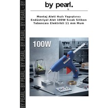 Montaj Aleti Hızlı Yapıştırıcı Endüstriyel Alet 100W Sıcak Silikon Tabancası Elektrikli 11 mm Mum