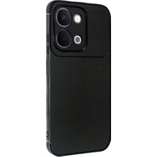 Mey İthalat Mey Ithalat® Vivo Y31D Auto Focus Karbon Kapak - Siyah