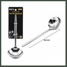 Bezos Krom Metal Servis Kepçe 24.5 cm Nhr