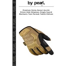 Premium Sürüş Gereci Avcılık Ürünü Hobi Ekipmanı Single Sword Mechanix Tam Parmak Taktik Eldiven