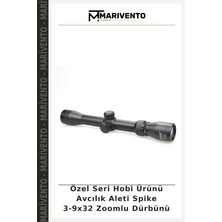 Özel Seri Hobi Ürünü Avcılık Aleti Spike 3-9X32 Zoomlu Dürbünü
