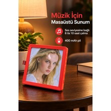 Ersert Ers Müzikli Fotoğraf Çerçevesi Şarj Kablolu Masaüstü Kullanım
