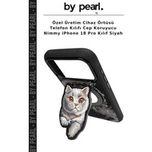 Özel Üretim Cihaz Örtüsü Telefon Kılıfı Cep Koruyucu Nimmy iPhone 18 Pro Kılıf Siyah
