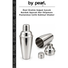 Özel Üretim Soğuk Içecek Bardak Aparatı Bar Ekipmanı Paslanmaz Çelik Kokteyl Shaker