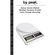 Delux Serisi Dijital Mutfak Terazisi Pratik Tartı Yemek Hazırlığı