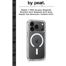Magıc 7 Pro Uyumlu Magsafe Özellikli Sert Magsafe Kılıf Arka Kapak Cep Aksesuarı Telefon Kılıfı
