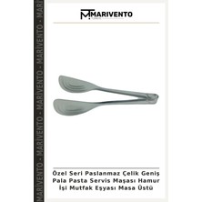 Özel Seri Paslanmaz Çelik Geniş Pala Pasta Servis Maşası Hamur Işi Mutfak Eşyası Masa Üstü