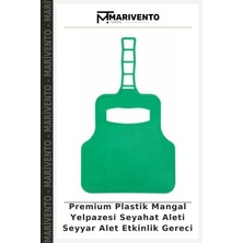 Premium Plastik Mangal Yelpazesi Seyahat Aleti Seyyar Alet Etkinlik Gereci