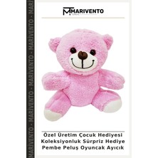 Özel Üretim Çocuk Hediyesi Koleksiyonluk Sürpriz Hediye Pembe Peluş Oyuncak Ayıcık