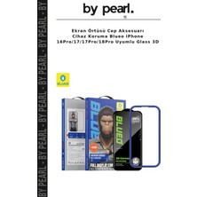 Ekran Örtüsü Cep Aksesuarı Cihaz Koruma Blueo iPhone 16PRO/17/17PRO/18PRO Uyumlu Glass 3D