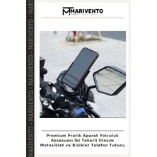 Premium Pratik Aparat Yolculuk Aksesuarı Iki Tekerli Ulaşım Motosiklet ve Bisiklet Telefon Tutucu
