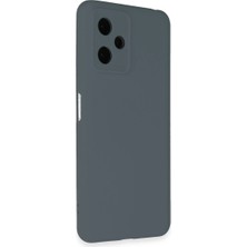 Efnaz Style Xiaomi Poco X5 5g Kılıf Nano Içi Kadife Silikon - Gri