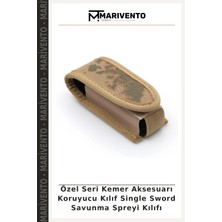 Özel Seri Kemer Aksesuarı Koruyucu Kılıf Single Sword Savunma Spreyi Kılıfı
