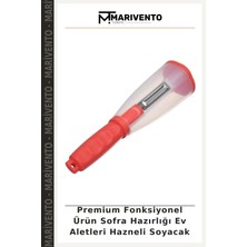 Premium Fonksiyonel Ürün Sofra Hazırlığı Ev Aletleri Hazneli Soyacak