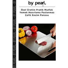 Özel Üretim Pratik Mutfak Yemek Hazırlama Paslanmaz Çelik Kesim Panosu